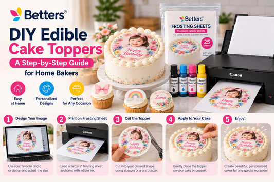 DIY Edible Cake Toppers: A Step-by-Step Guide for Home Bakers