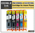 Betters® Edible Ink Cartridges for Canon PGI-250XXL CLI-251XXL – Food-Safe Cake & Cookie, cupcake Ink