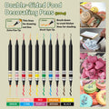 Betters edible ink 280 284 edible food markers for baking 10 pack drawing on cookies and macarons edible food markers for baking