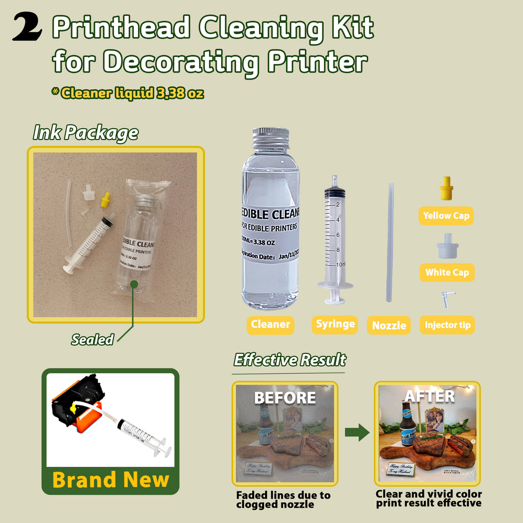 betters edible cleaning kit from edible printer bundle